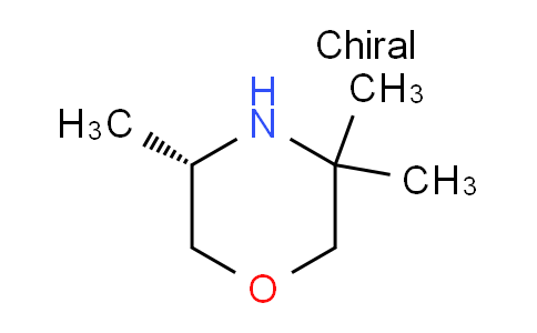 CAS No. 1175761-30-4, (S)-3,3,5-Trimethylmorpholine