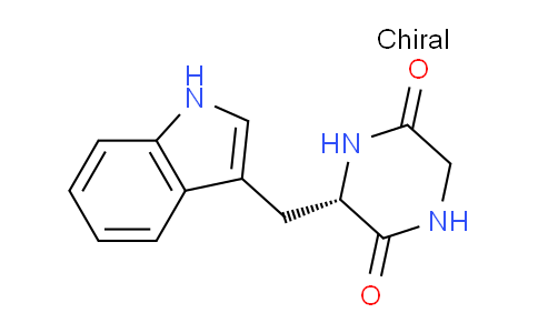 CAS No. 7451-73-2, (S)-3-((1H-Indol-3-yl)methyl)piperazine-2,5-dione