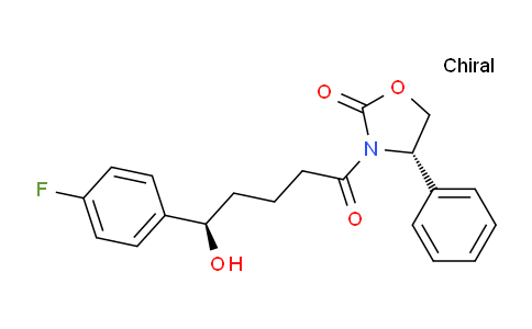 CAS No. 528565-93-7, (S)-3-((R)-5-(4-Fluorophenyl)-5-hydroxypentanoyl)-4-phenyloxazolidin-2-one