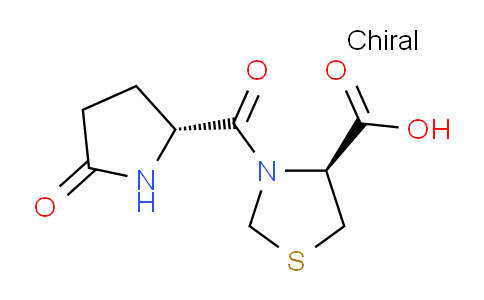 CAS No. 162148-15-4, (S)-3-((R)-5-Oxopyrrolidine-2-carbonyl)thiazolidine-4-carboxylic acid