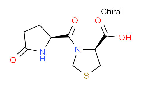 CAS No. 162148-16-5, (S)-3-((S)-5-Oxopyrrolidine-2-carbonyl)thiazolidine-4-carboxylic acid