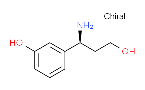 CAS No. 1213299-59-2, (S)-3-(1-Amino-3-hydroxypropyl)phenol