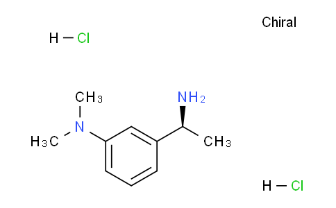 CAS No. 1217471-79-8, (S)-3-(1-Aminoethyl)-N,N-dimethylaniline dihydrochloride