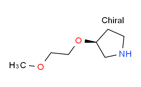 CAS No. 880362-02-7, (S)-3-(2-Methoxyethoxy)pyrrolidine