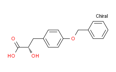 CAS No. 162919-37-1, (S)-3-(4-(Benzyloxy)phenyl)-2-hydroxypropanoic acid