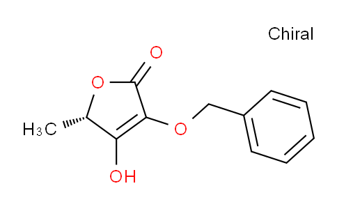 CAS No. 124400-11-9, (S)-3-(Benzyloxy)-4-hydroxy-5-methylfuran-2(5H)-one