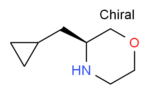 CAS No. 1251751-05-9, (S)-3-(Cyclopropylmethyl)morpholine