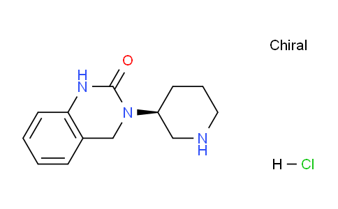 CAS No. 1389309-96-9, (S)-3-(Piperidin-3-yl)-3,4-dihydroquinazolin-2(1H)-one hydrochloride