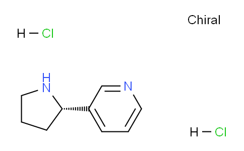 CAS No. 287966-92-1, (S)-3-(Pyrrolidin-2-yl)pyridine dihydrochloride