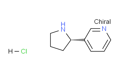 CAS No. 101832-65-9, (S)-3-(Pyrrolidin-2-yl)pyridine hydrochloride
