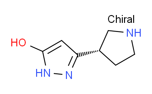 CAS No. 1858224-35-7, (S)-3-(Pyrrolidin-3-yl)-1H-pyrazol-5-ol