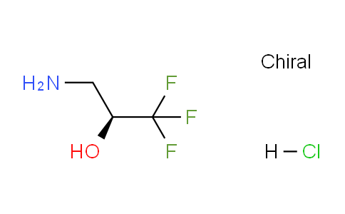 CAS No. 1308646-85-6, (S)-3-Amino-1,1,1-trifluoropropan-2-ol hydrochloride