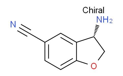CAS No. 1259941-93-9, (S)-3-Amino-2,3-dihydrobenzofuran-5-carbonitrile