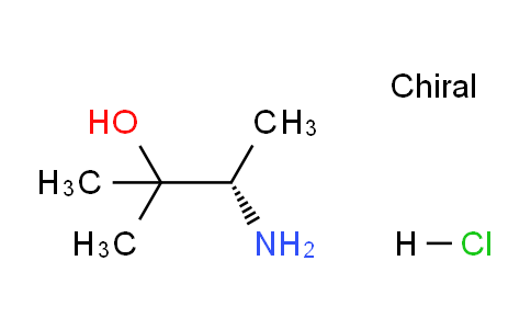 CAS No. 168297-76-5, (S)-3-Amino-2-methylbutan-2-ol hydrochloride