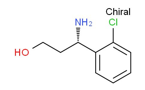 CAS No. 1213112-11-8, (S)-3-Amino-3-(2-chlorophenyl)propan-1-ol