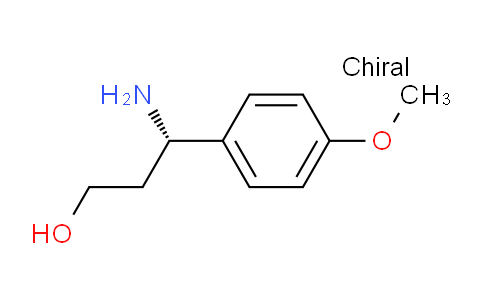 CAS No. 886061-27-4, (S)-3-Amino-3-(4-methoxyphenyl)propan-1-ol