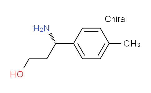 CAS No. 1213645-36-3, (S)-3-Amino-3-(p-tolyl)propan-1-ol