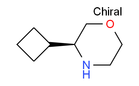 CAS No. 1270063-87-0, (S)-3-Cyclobutylmorpholine