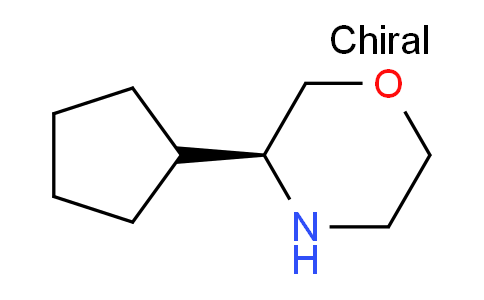 CAS No. 1270006-27-3, (S)-3-Cyclopentylmorpholine