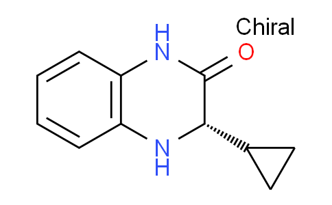 CAS No. 1821836-97-8, (S)-3-Cyclopropyl-3,4-dihydroquinoxalin-2(1H)-one