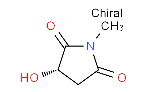 CAS No. 104612-35-3, (S)-3-Hydroxy-1-methylpyrrolidine-2,5-dione