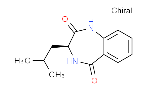 CAS No. 104874-01-3, (S)-3-Isobutyl-3,4-dihydro-1H-benzo[e][1,4]diazepine-2,5-dione