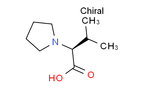 CAS No. 777839-82-4, (S)-3-Methyl-2-(1-pyrrolidinyl)butyric Acid