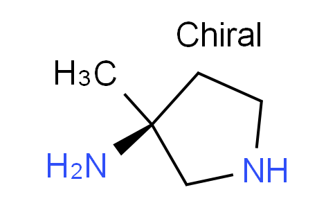 CAS No. 1630097-20-9, (S)-3-Methylpyrrolidin-3-amine