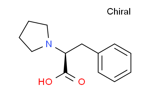 CAS No. 154179-97-2, (S)-3-Phenyl-2-(1-pyrrolidinyl)propanoic Acid