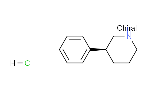 CAS No. 1258940-00-9, (S)-3-Phenylpiperidine hydrochloride