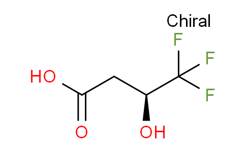 CAS No. 128899-79-6, (S)-4,4,4-Trifluoro-3-hydroxybutyric acid
