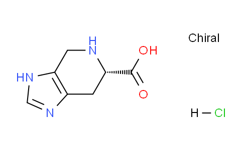 CAS No. 88980-06-7, (S)-4,5,6,7-Tetrahydro-3H-imidazo[4,5-c]pyridine-6-carboxylic acid hydrochloride