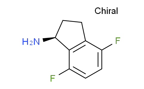 CAS No. 945950-79-8, (S)-4,7-Difluoro-2,3-dihydro-1H-inden-1-amine