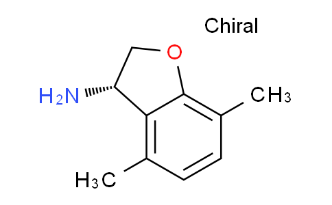 CAS No. 1213667-36-7, (S)-4,7-Dimethyl-2,3-dihydrobenzofuran-3-amine