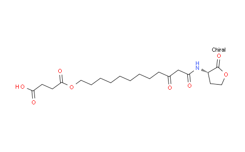 CAS No. 886755-18-6, (S)-4-((10,12-Dioxo-12-((2-oxotetrahydrofuran-3-yl)amino)dodecyl)oxy)-4-oxobutanoic acid