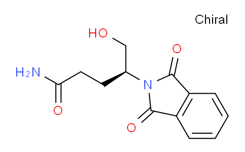 CAS No. 1416444-77-3, (S)-4-(1,3-Dioxoisoindolin-2-yl)-5-hydroxypentanamide