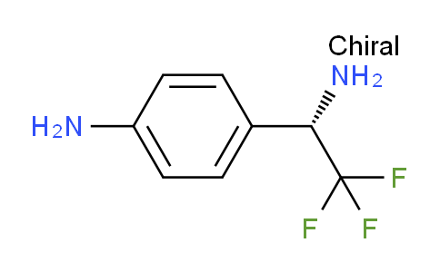CAS No. 1213057-20-5, (S)-4-(1-Amino-2,2,2-trifluoroethyl)aniline