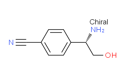 CAS No. 1213093-02-7, (S)-4-(1-Amino-2-hydroxyethyl)benzonitrile