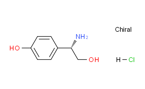 CAS No. 763139-04-4, (S)-4-(1-Amino-2-hydroxyethyl)phenol hydrochloride