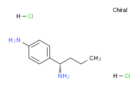 CAS No. 1217445-86-7, (S)-4-(1-Aminobutyl)aniline dihydrochloride