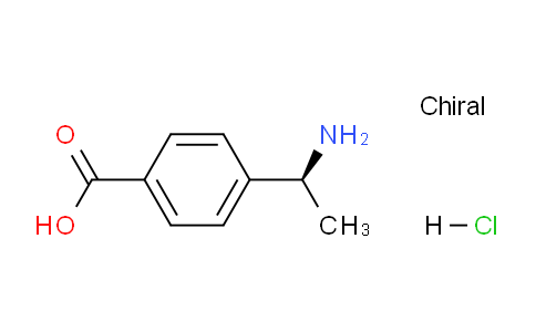 CAS No. 916211-64-8, (S)-4-(1-Aminoethyl)benzoic acid hydrochloride