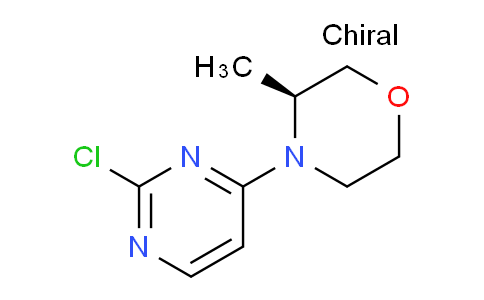 CAS No. 1333109-00-4, (S)-4-(2-Chloropyrimidin-4-yl)-3-methylmorpholine