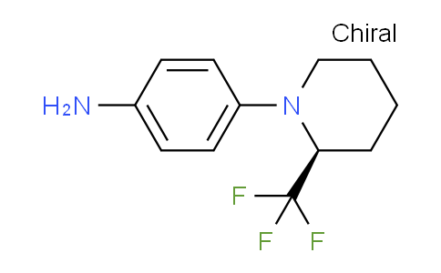 CAS No. 1416348-81-6, (S)-4-(2-Trifluoromethyl-piperidin-1-yl)-aniline