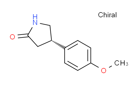CAS No. 854777-02-9, (S)-4-(4-Methoxyphenyl)pyrrolidin-2-one