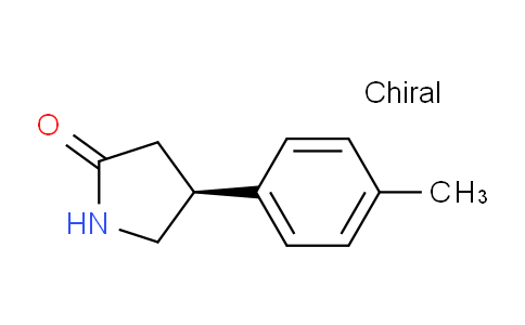 CAS No. 71639-11-7, (S)-4-(p-Tolyl)pyrrolidin-2-one