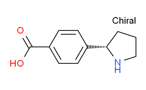 CAS No. 1213448-39-5, (S)-4-(Pyrrolidin-2-yl)benzoic acid