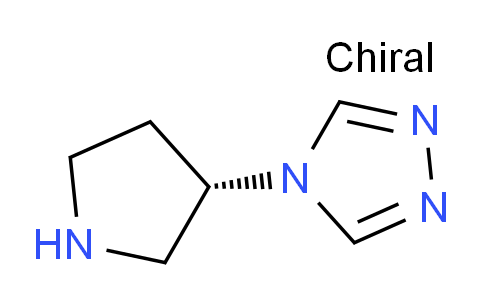 CAS No. 1234191-68-4, (S)-4-(Pyrrolidin-3-yl)-4H-1,2,4-triazole