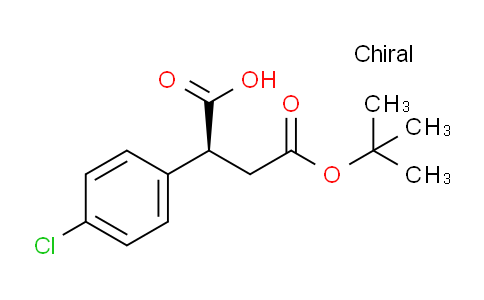 CAS No. 1956436-75-1, (S)-4-(tert-Butoxy)-2-(4-chlorophenyl)-4-oxobutanoic acid