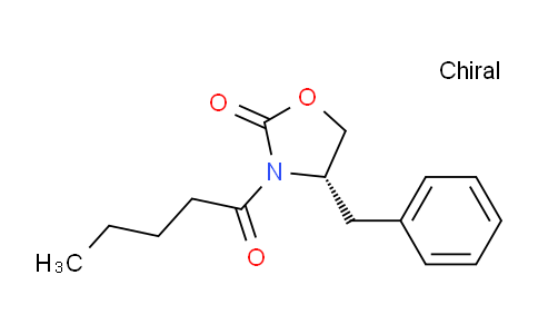 CAS No. 143868-89-7, (S)-4-Benzyl-3-pentanoyloxazolidin-2-one