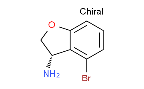 CAS No. 1213356-59-2, (S)-4-Bromo-2,3-dihydrobenzofuran-3-amine